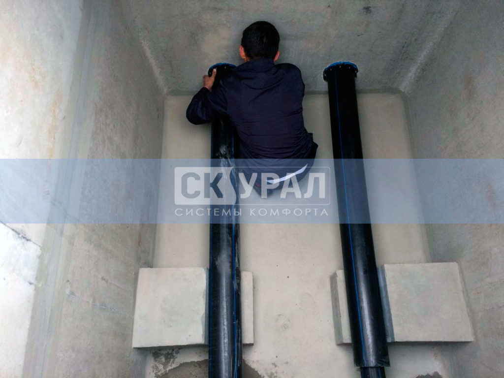 сухой колодец водопроводный СК УРАЛ